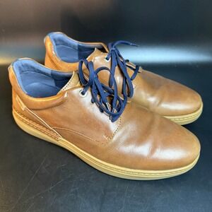 Pikolinos BEGUR‎ Men's Leather Casual Dress Shoes Tan Lace Up Walking 42 8.5